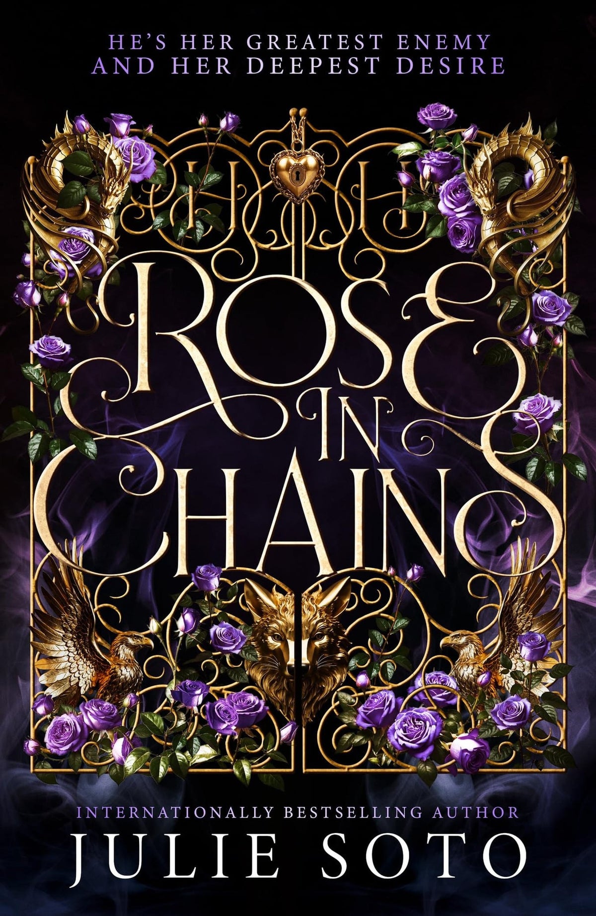 Rose in chains