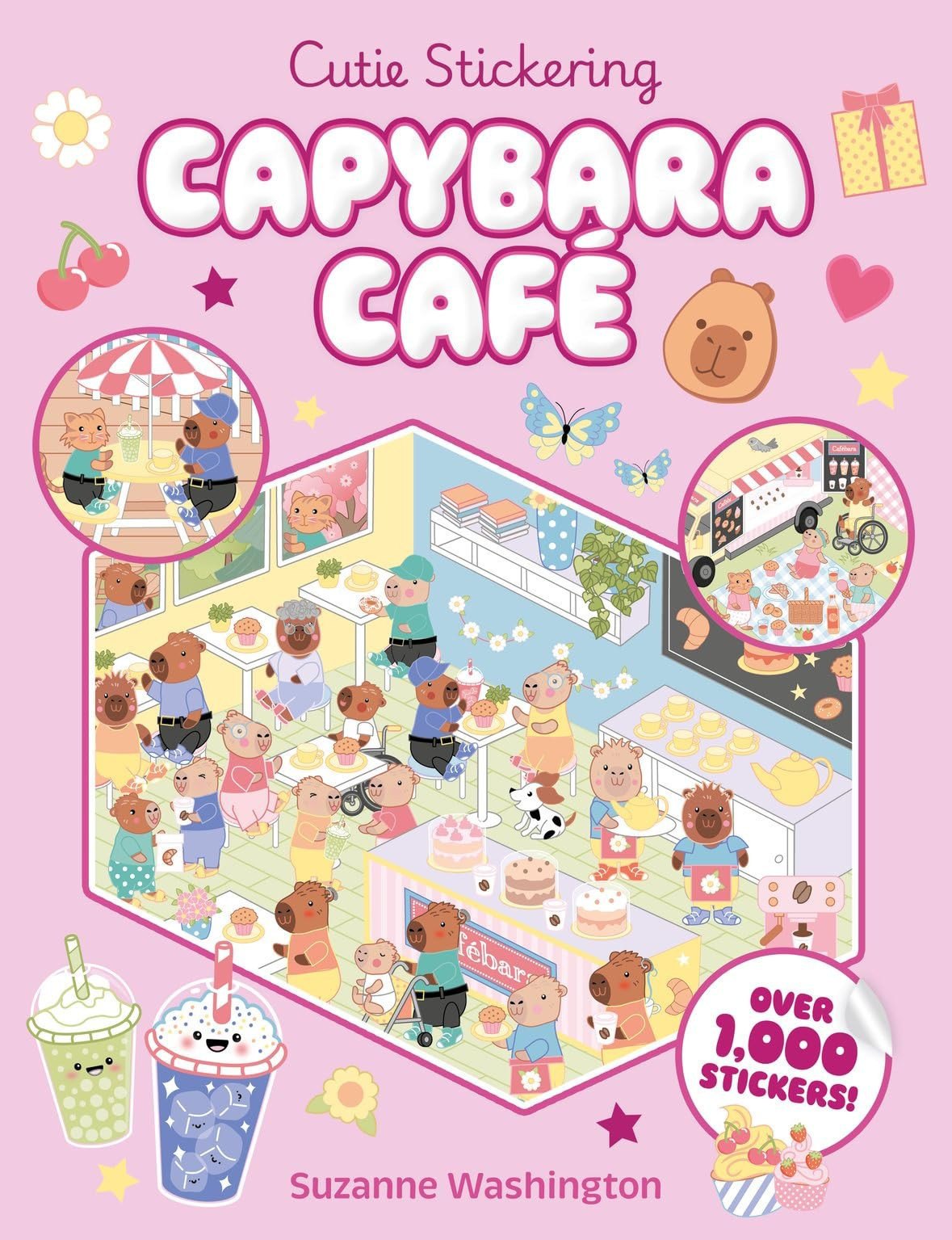 Capybara Cafe - The Ultimate Cosy Sticker Book