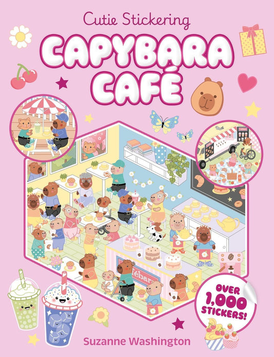 Capybara Cafe - The Ultimate Cosy Sticker Book