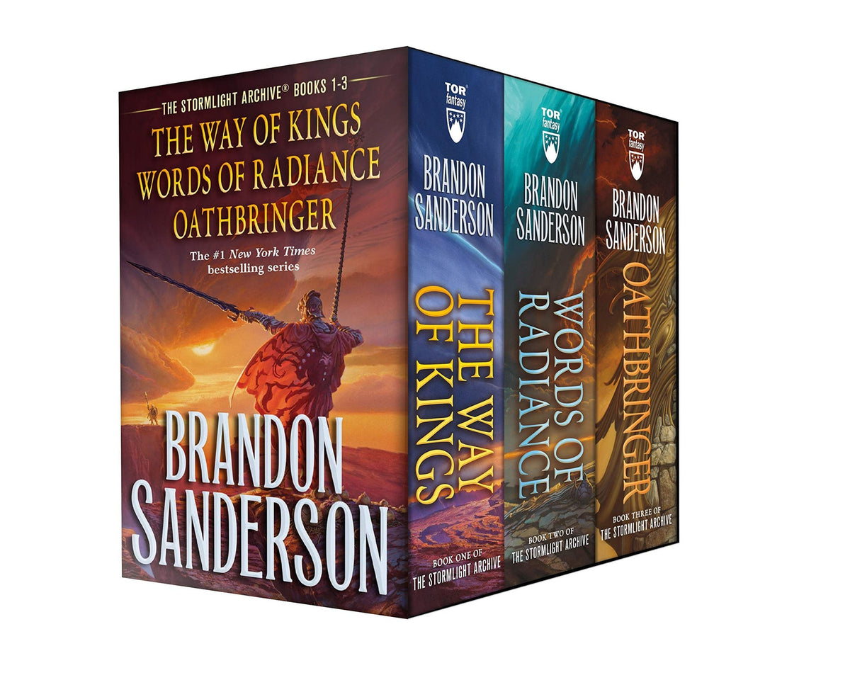 Brandon Sanderson: the stormlight archive books 1-3