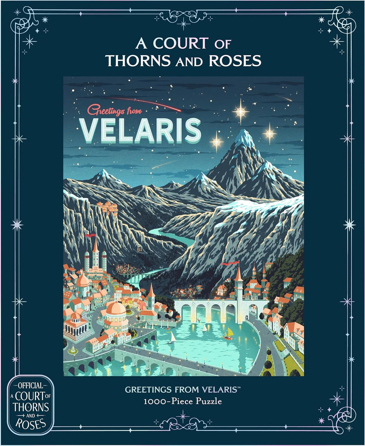 Greetings from Velaris 1000-Piece Puzzle (ACOTAR)