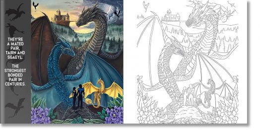 Fourth Wing: the Official Coloring Book