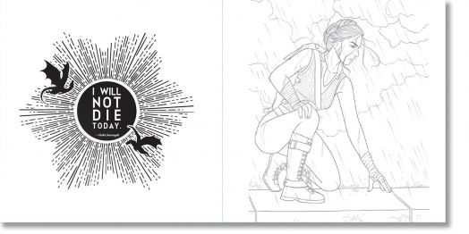 Fourth Wing: the Official Coloring Book