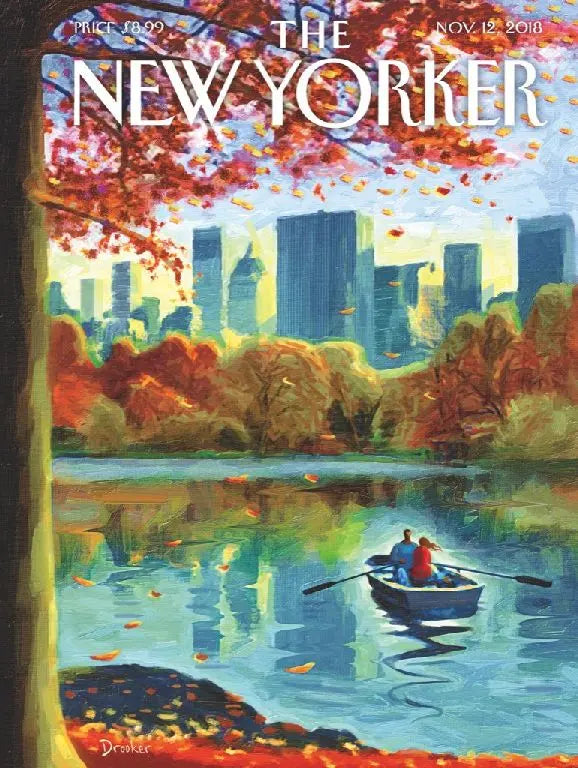 New York Puzzle Company Central Park Row - 500 Pieces